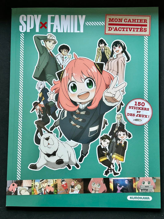 MON CAHIER D'ACTIVITES SPY X FAMILY