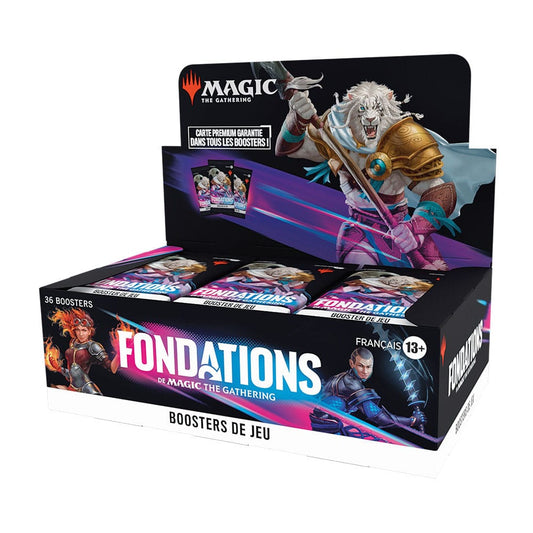 Magic the Gathering Fondations présentoir boosters de jeu (36) *FRANCAIS*