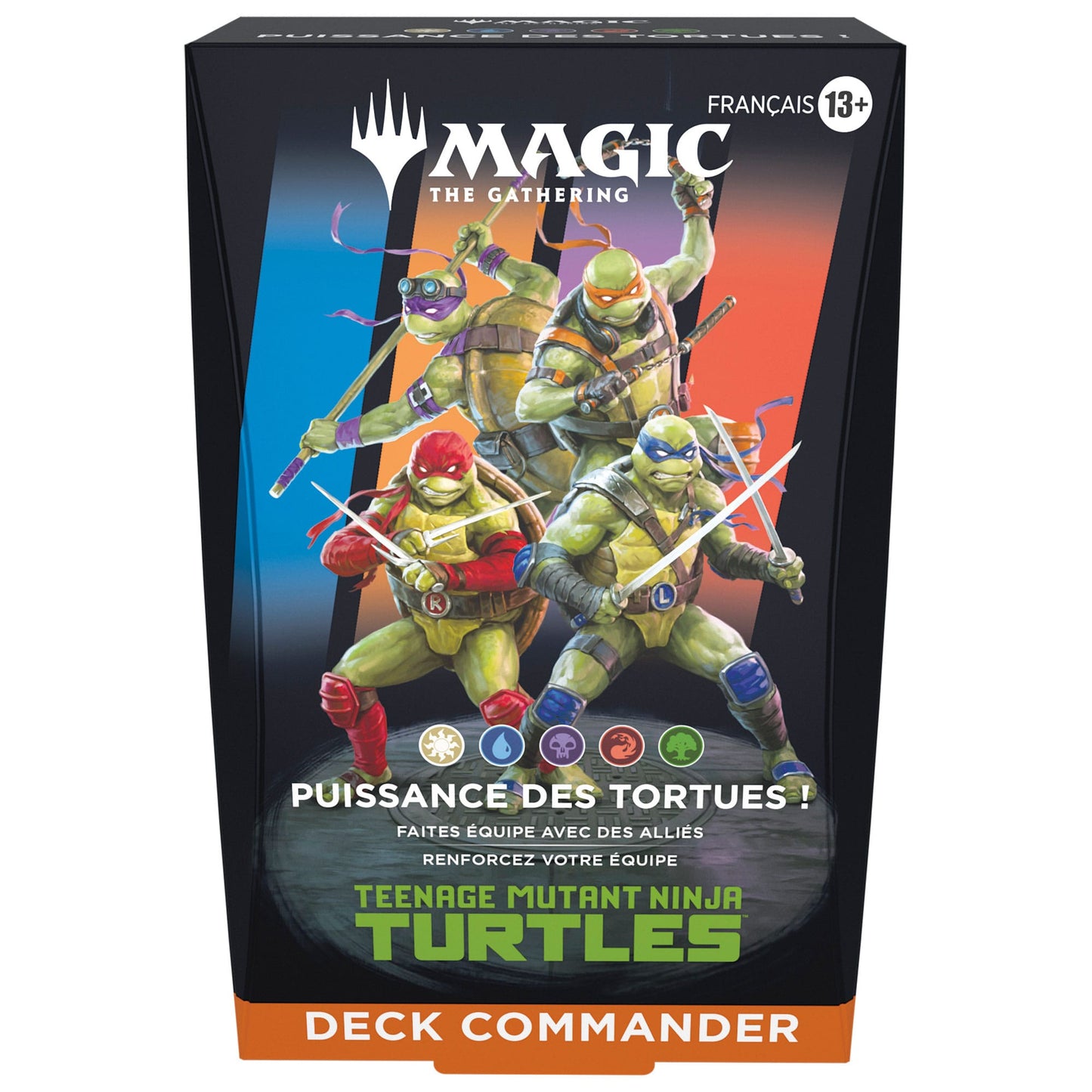 Magic the Gathering Teenage Mutant Ninja Turtles deck Commander *FRANCAIS* PRECO > 02/01/26