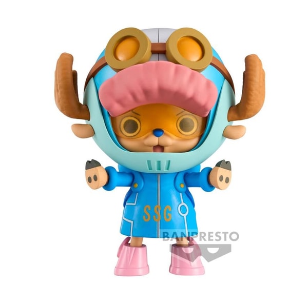 EEN STUK - DXF - DE GRANDLINE SERIES - EGGHEAD TONY TONY CHOPPER STANDBEELD 8CM
