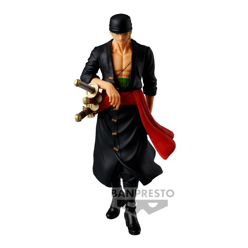 ONE PIECE - THE SHUKKO SPECIAL - RORONOA ZORO STATUE 17CM