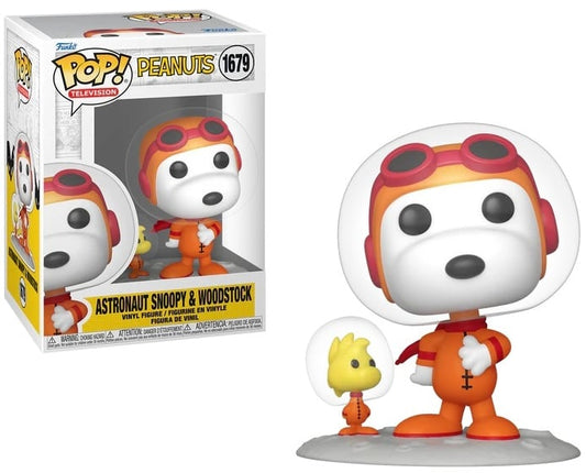 PEANUTS - POP Television N° 1679 - Astronaut Snoopy et Woodstock
