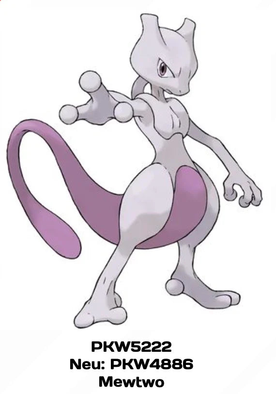 POKEMON - Mewtwo - Peluche 30cm