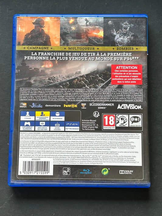 PS4 > CALL OF DUTY : WORLD WAR II