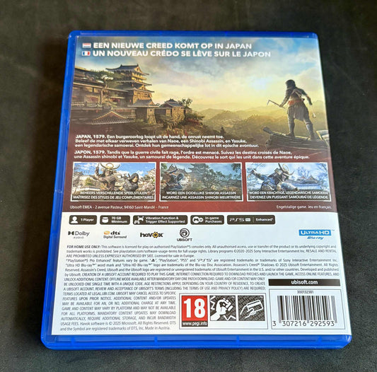 PS5 > Assassin's Creed Shadows