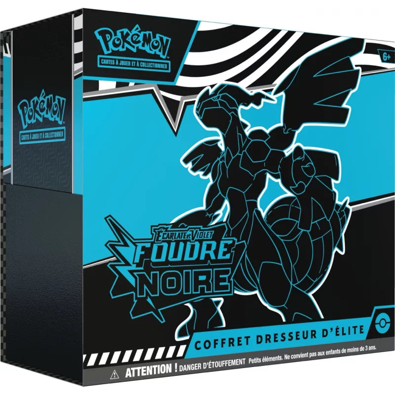 Pokémon JCC – Coffret Dresseur d'Élite Écarlate & Violet – Foudre Noire (EV10.5) – FR