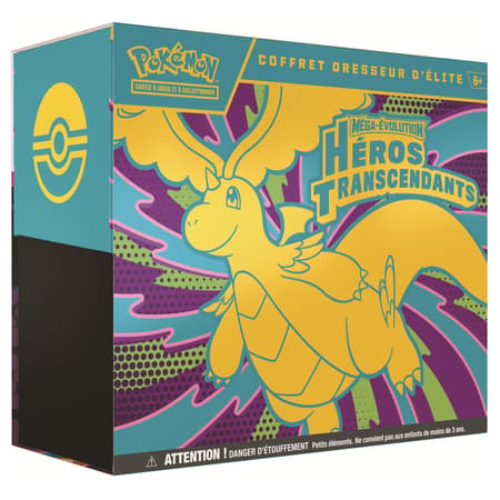Pokémon JCC – Coffret Dresseur d'Élite Méga-Évolution : Héros Transcendants (ME2.5) – FR