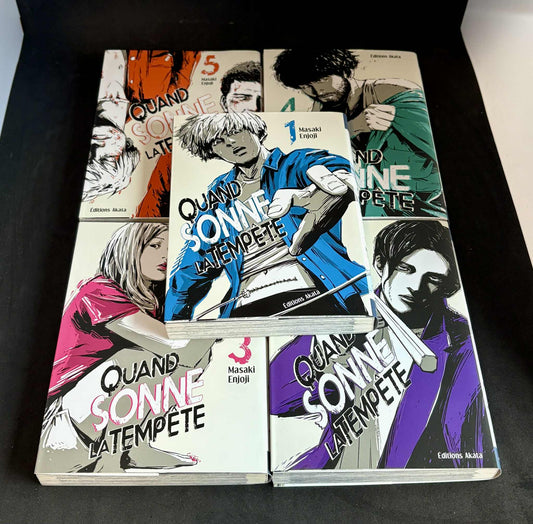 Quand sonne la tempête - Tome 1 à 5