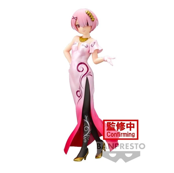 RE:ZERO - HET LEVEN BEGINNEN IN EEN ANDERE WERELD - GLITTER & GLAMOURS - RAM EEN ANDERE KLEUR VER. STANDBEELD 23CM