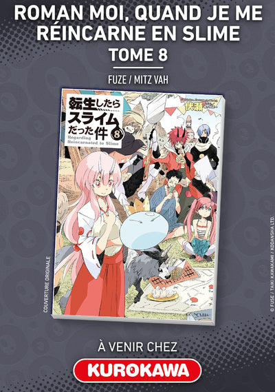 ROMAN MOI, QUAND JE ME REINCARNE EN SLIME - TOME 8