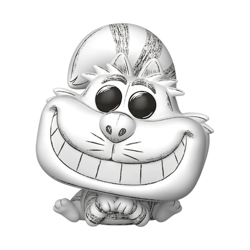 SKETCHED - POP Disney N° 1645 - Chat du Cheshire