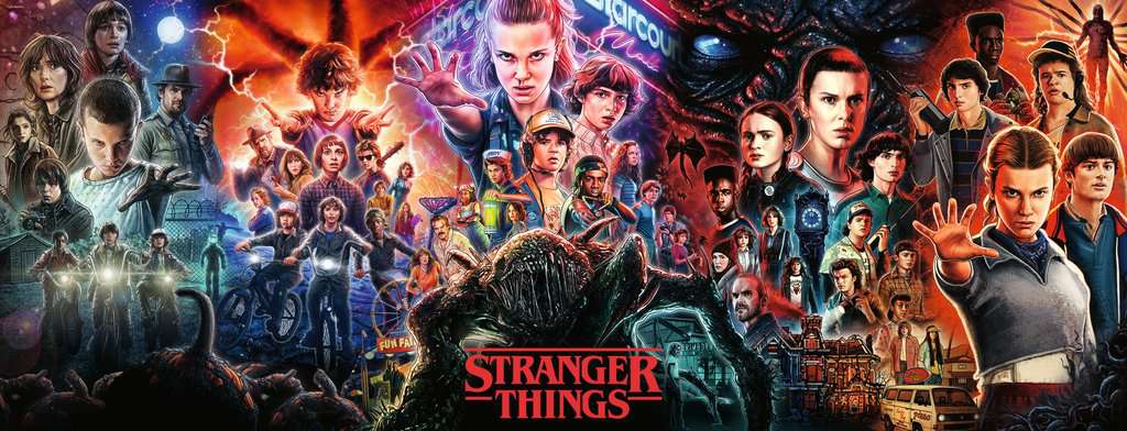 STRANGER THINGS - Rendez-vous de l'autre côté - Puzzle 1000P