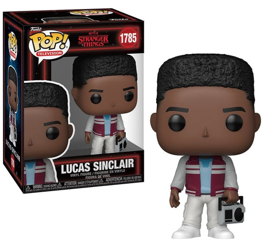 STRANGER THINGS S5 - POP TV N° 1785 - Lucas Sinclair avec Boombox