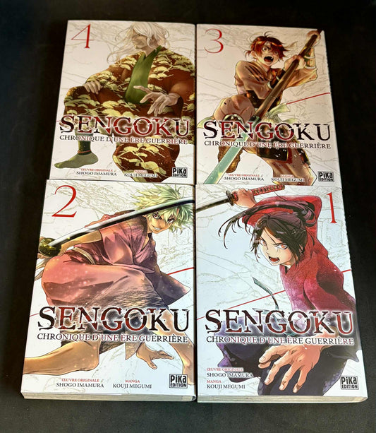 Sengoku : Chronique d'une ère guerrière - Tome 1 à 4