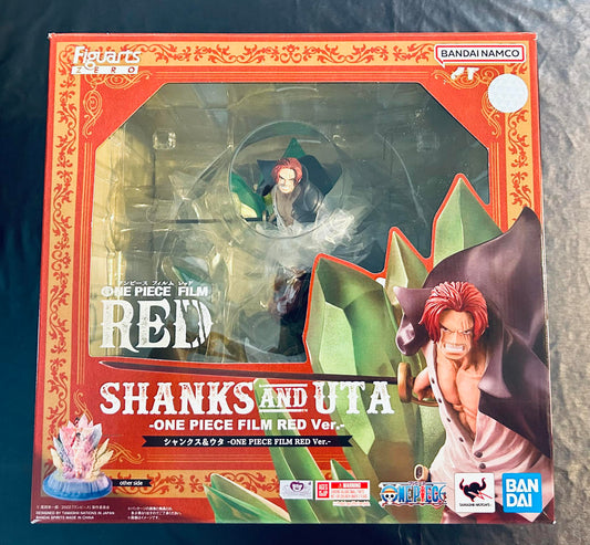Shanks and uta Extra Battle Red See Figure 24 cm One Piece figuarts Zero