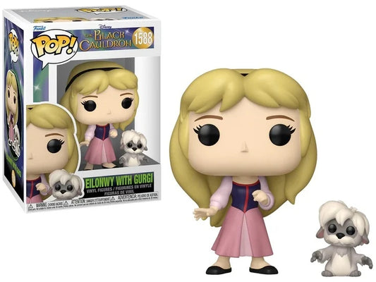 TARAM ET CHAUDRON MAGIQUE - POP & Buddy N° 1588 - Eilonwy avec Gurgi