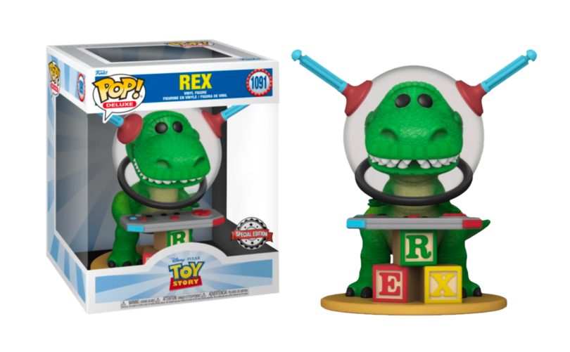 TOY STORY 4 - POP Deluxe N° 1091 - Rex SPECIAL EDITION