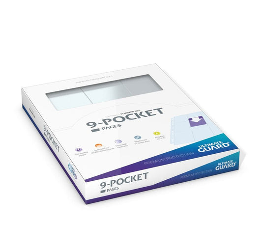 Ultimate Guard 9-Pocket Pages (100) Classeurs & feuilles pour cartes