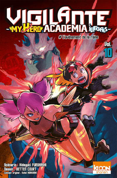 VIGILANTE - MY HERO ACADEMIA ILLEGALS T10 THE ADVENT OF THE QUEEN