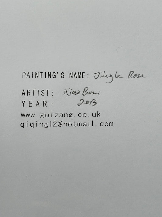 Xiao Bai Art Jungle Rose 2013