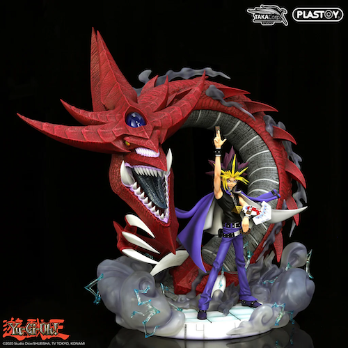 YU-GI-OH - Yami Yugi & Slifer - Statuette 51cm