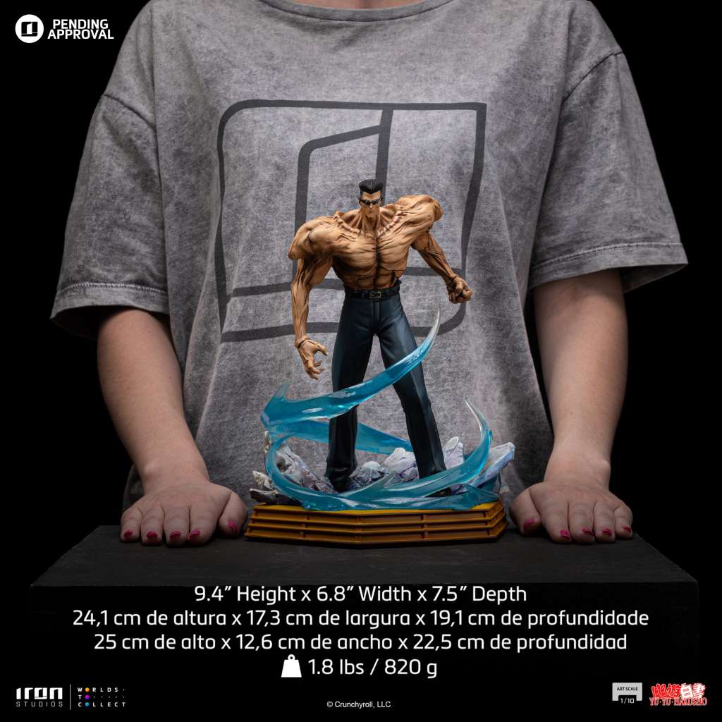 YU YU HAKUSHO - Toguro - Statuette Art Scale 1/10 24cm