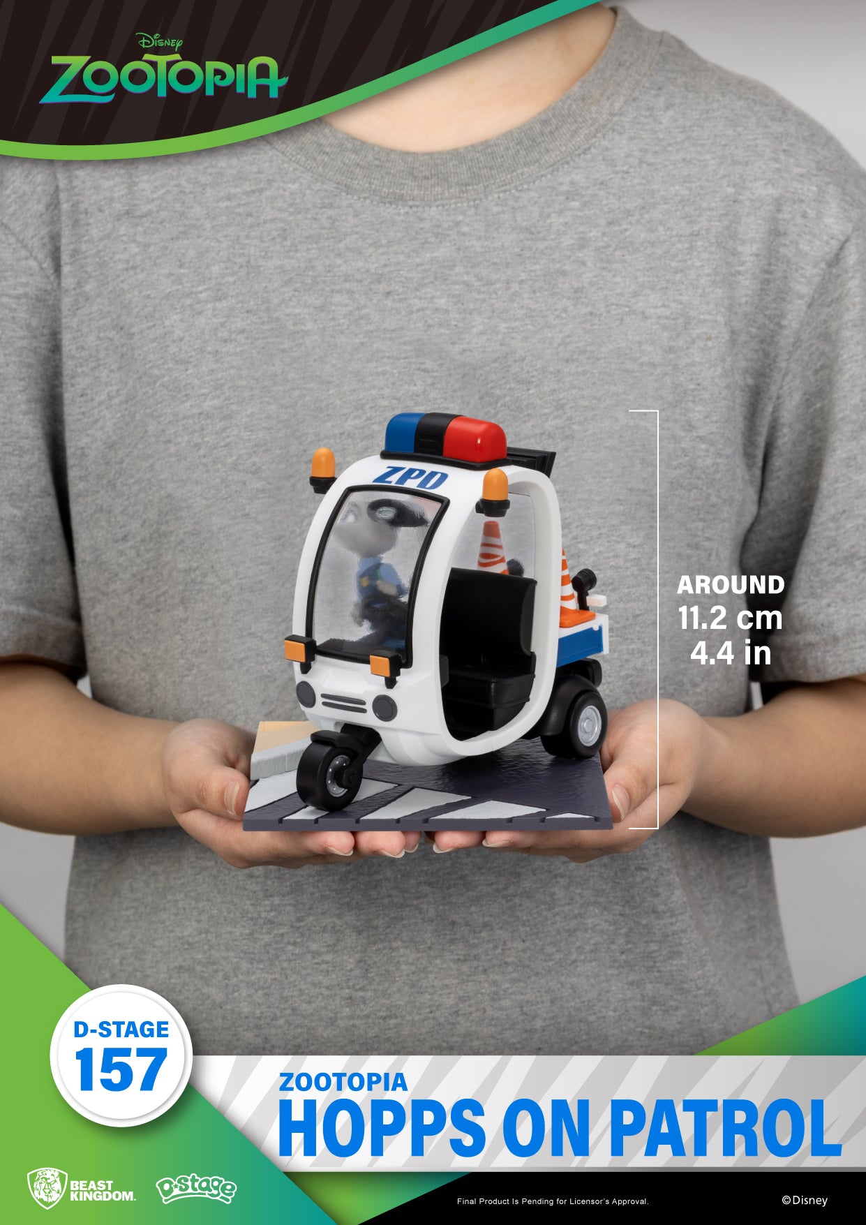 ZOOTOPIE 2 - Hopps on Patrol - Diorama D-Stage 11.2cm