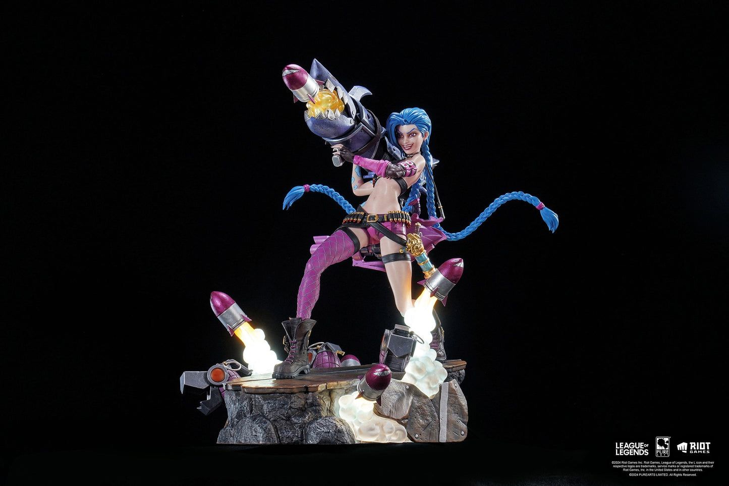 LEAGUE OF LEGENDS - Jinx - Statuette 1/6 31.5cm
