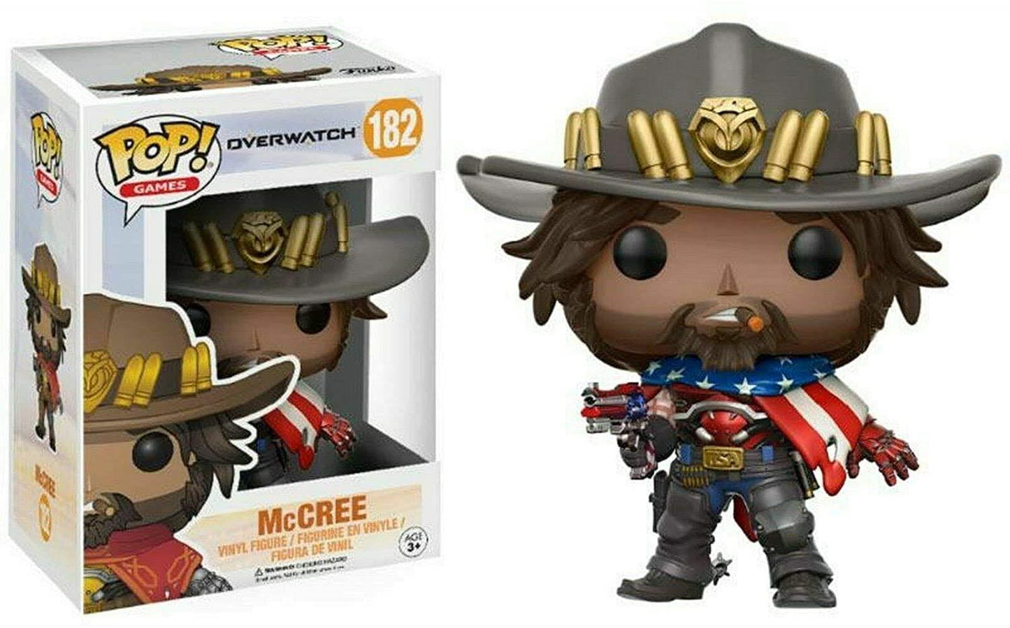 Figurine POP Overwatch 182 McRee Édition exclusive