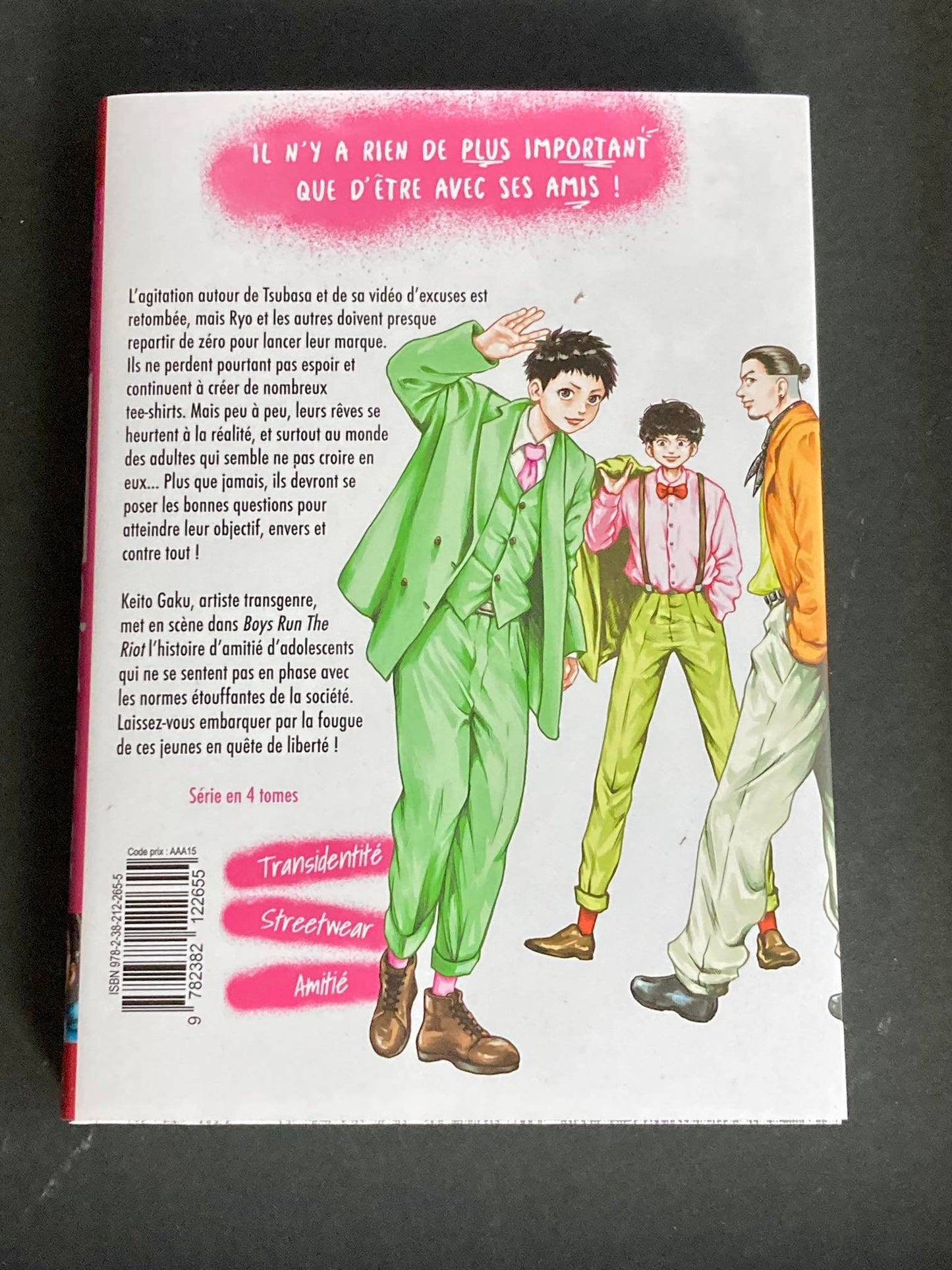 BOYS RUN THE RIOT - TOME 4 (VF)
