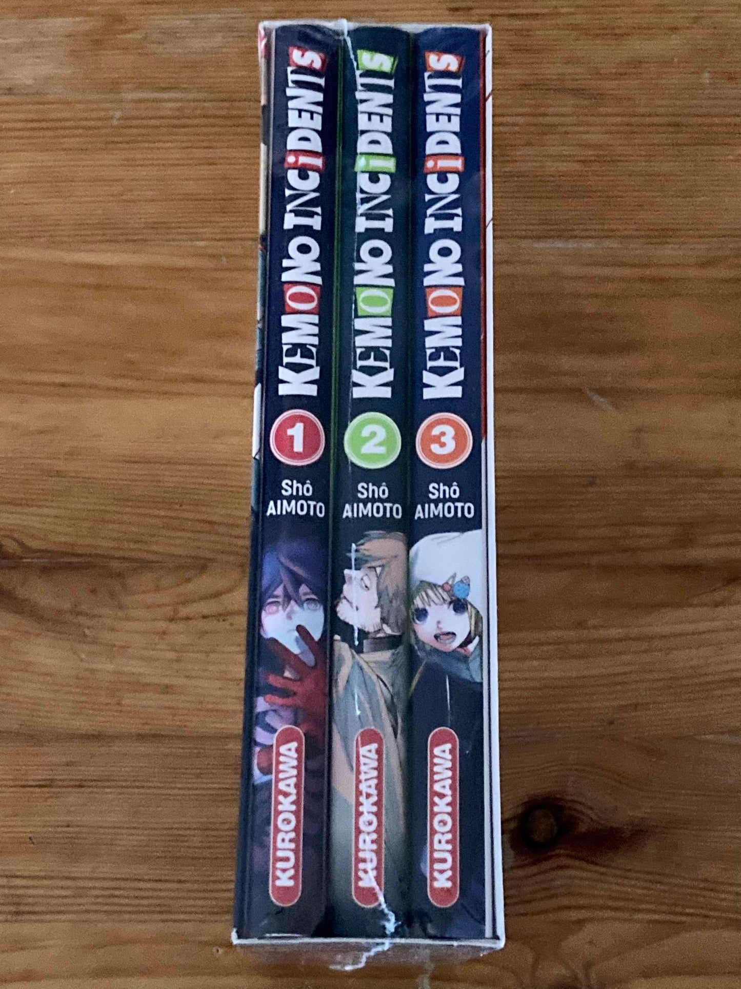 COFFRET - KEMONO INCIDENTS - TOMES 1-2-3