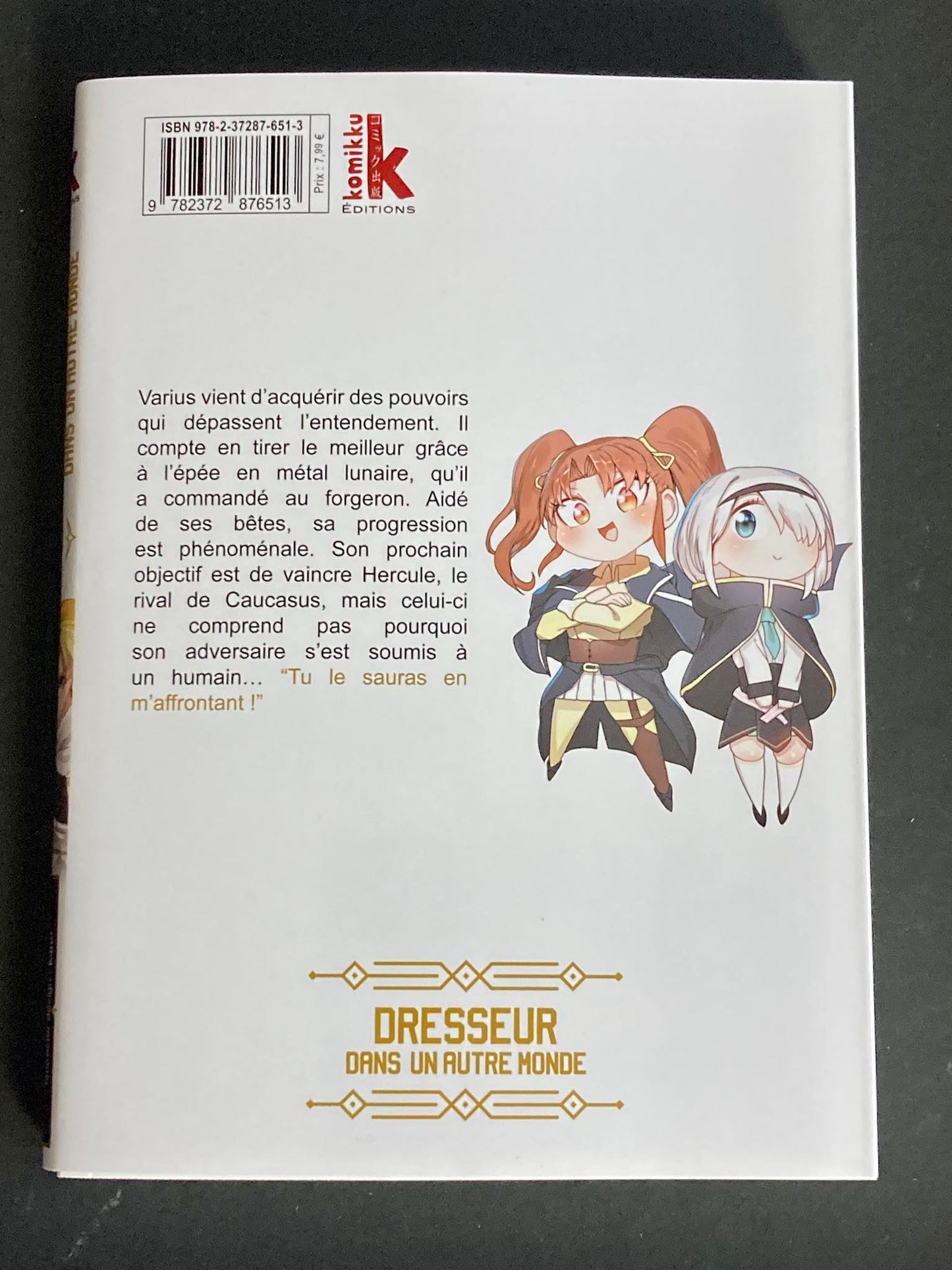 DRESSEUR DANS UN AUTRE MONDE T03