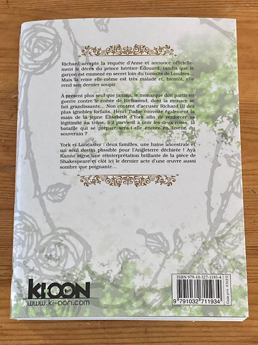 LE REQUIEM DU ROI DES ROSES T17