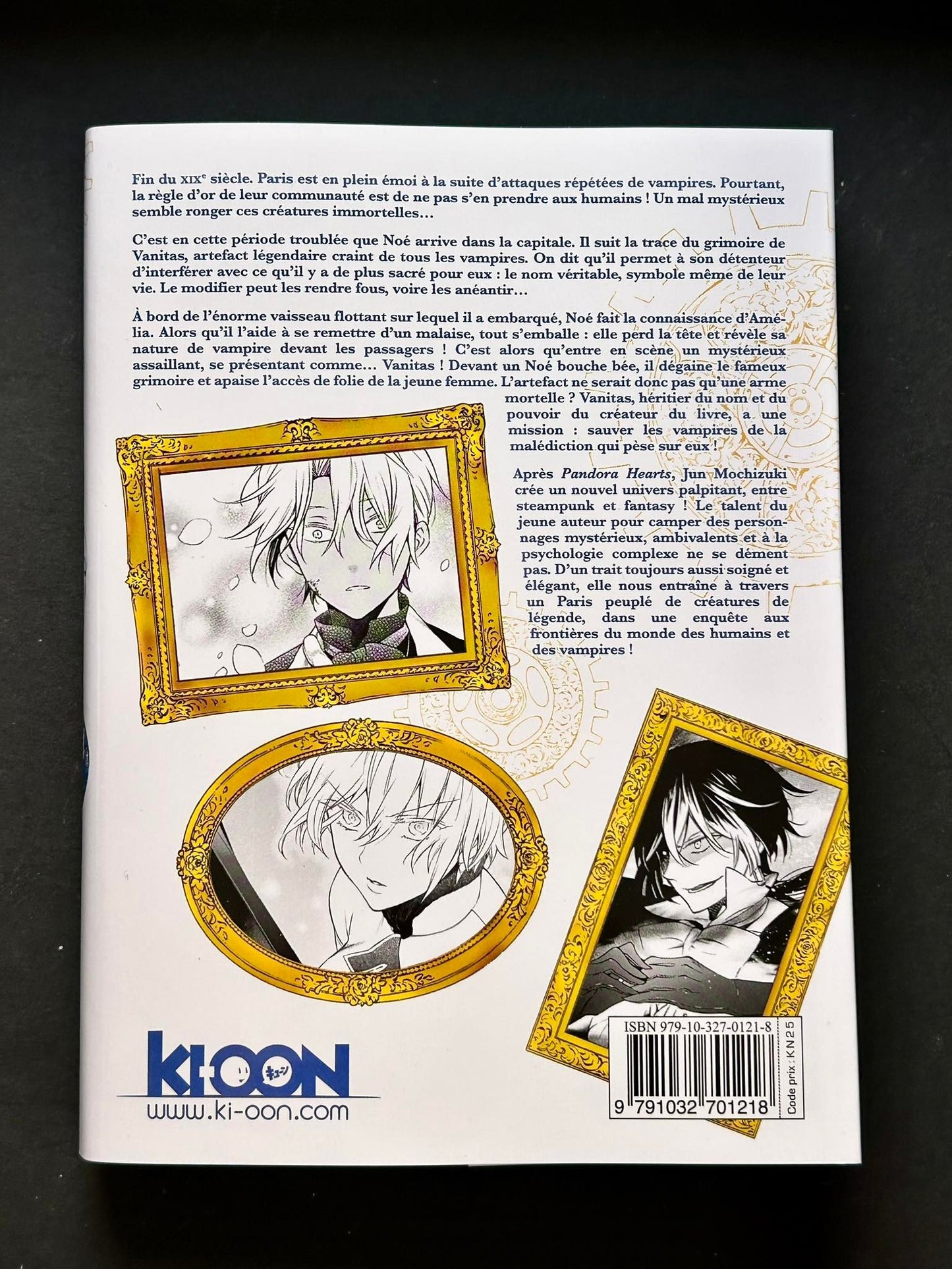 LES MEMOIRES DE VANITAS T01