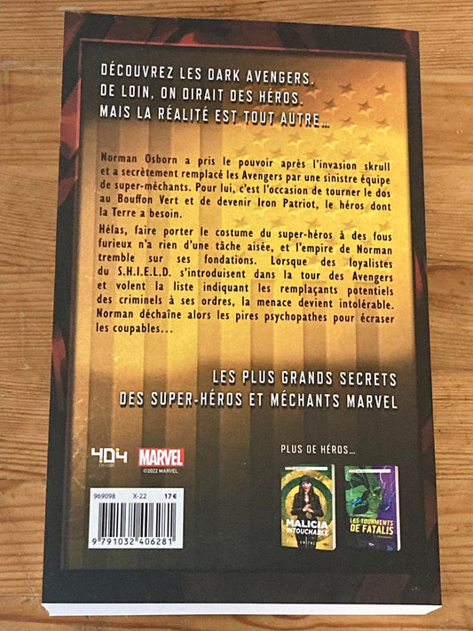 MARVEL ARCANES - LES DARK AVENGERS - LA LISTE DU PATRIOT