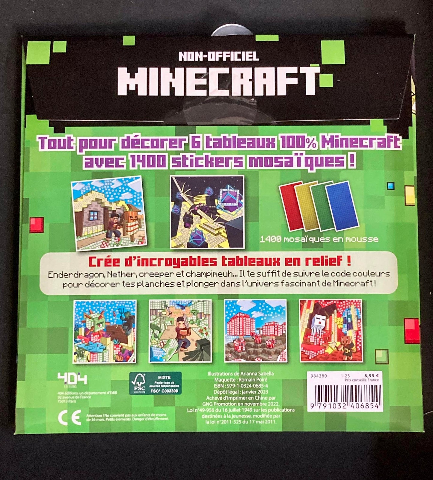 MINECRAFT - MY MOSAIC POUCH