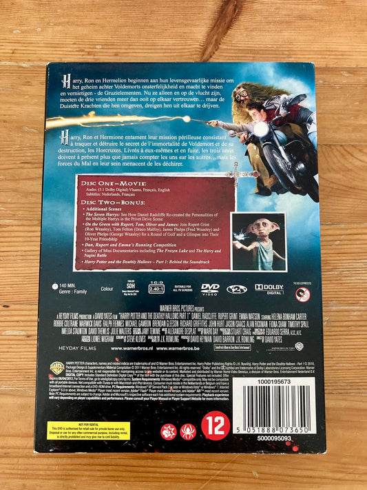 DvD Harry Potter and the Deathly Hallows - Part 1 - Special Edition 2 DVD