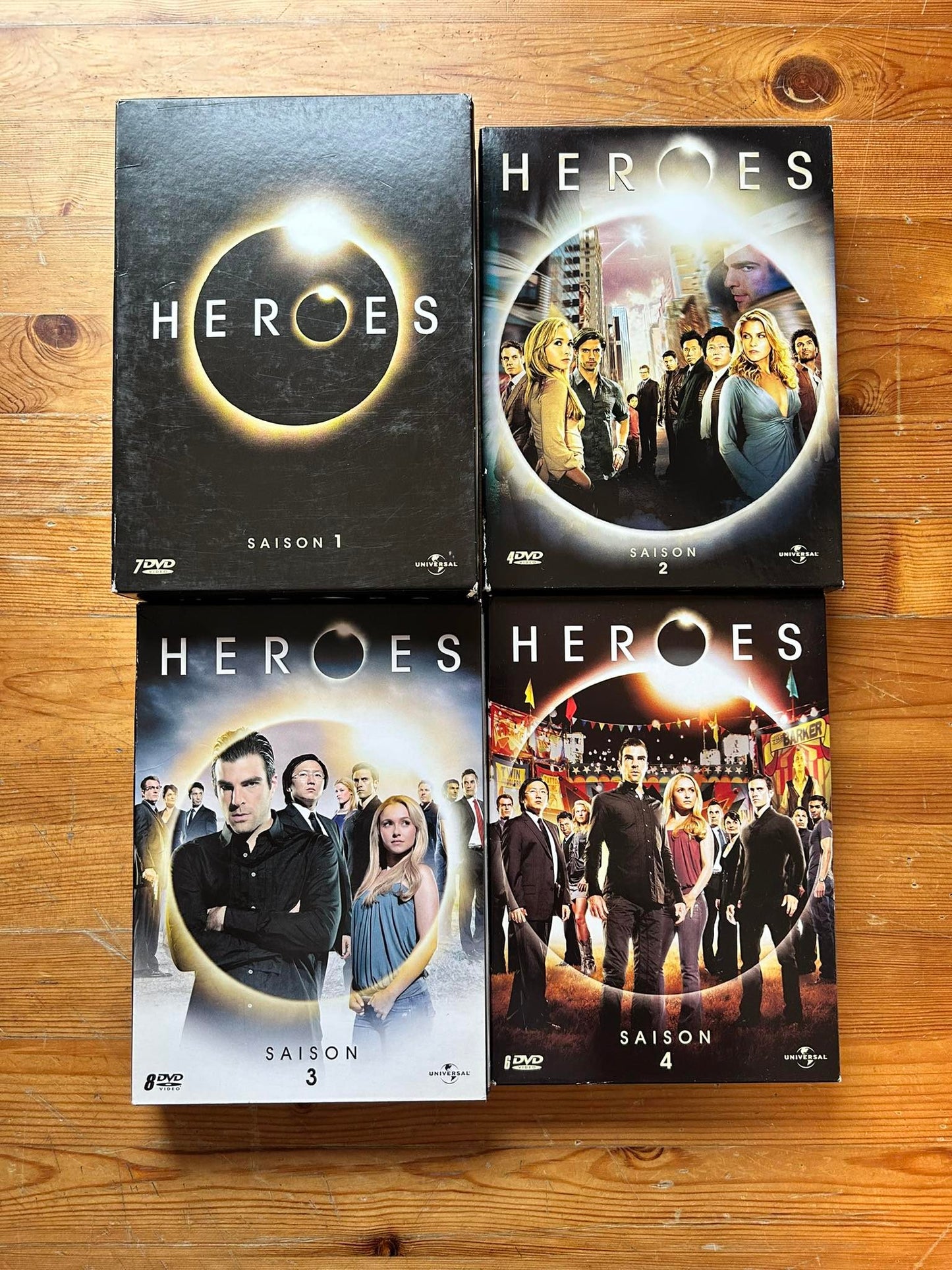 DvD Série Heroes L'intégral Saison 1-4