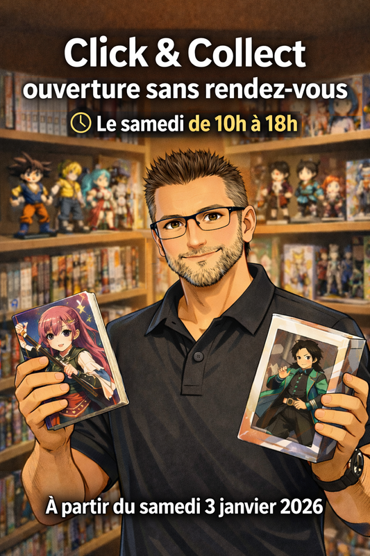Click & Collect Otaku Center : ouverture sans rendez-vous tous les samedis