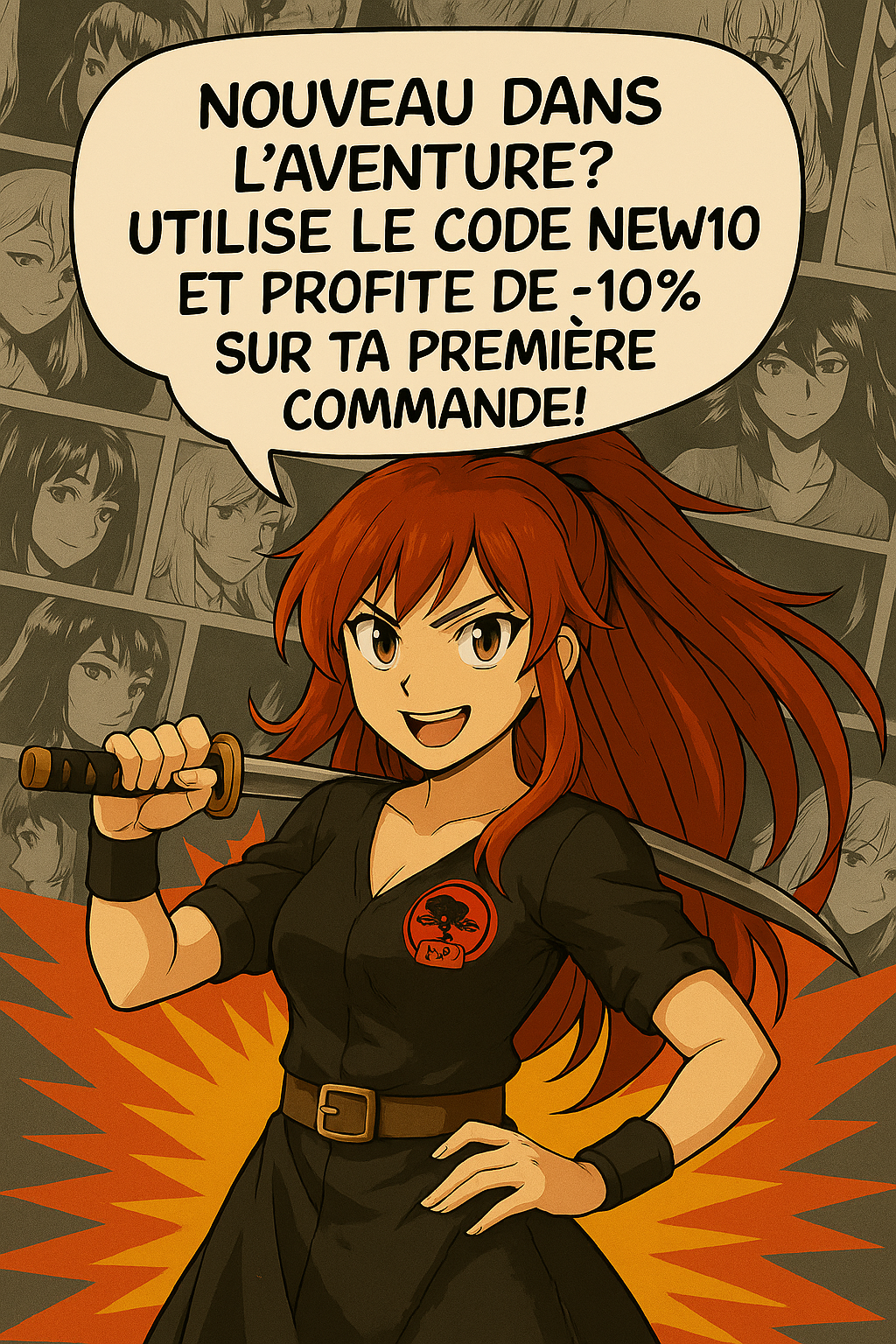 🔥 -10% sur ta première commande avec le code NEW10 ! 🔥