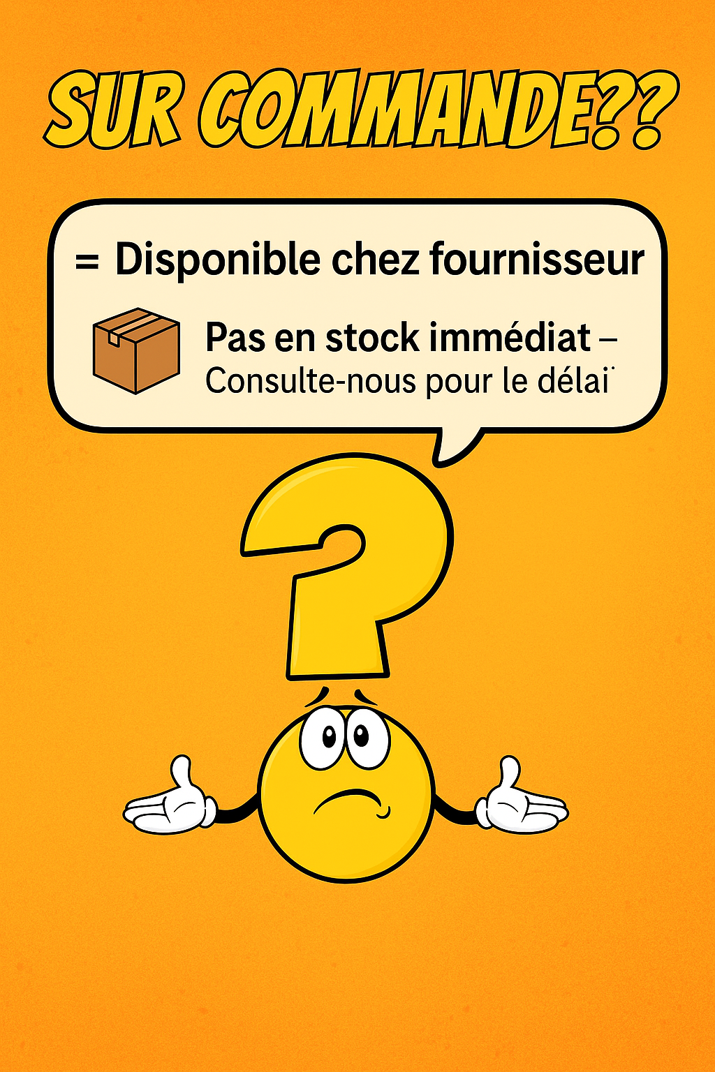 📦 Produits “Sur commande” : comment ça marche ?
