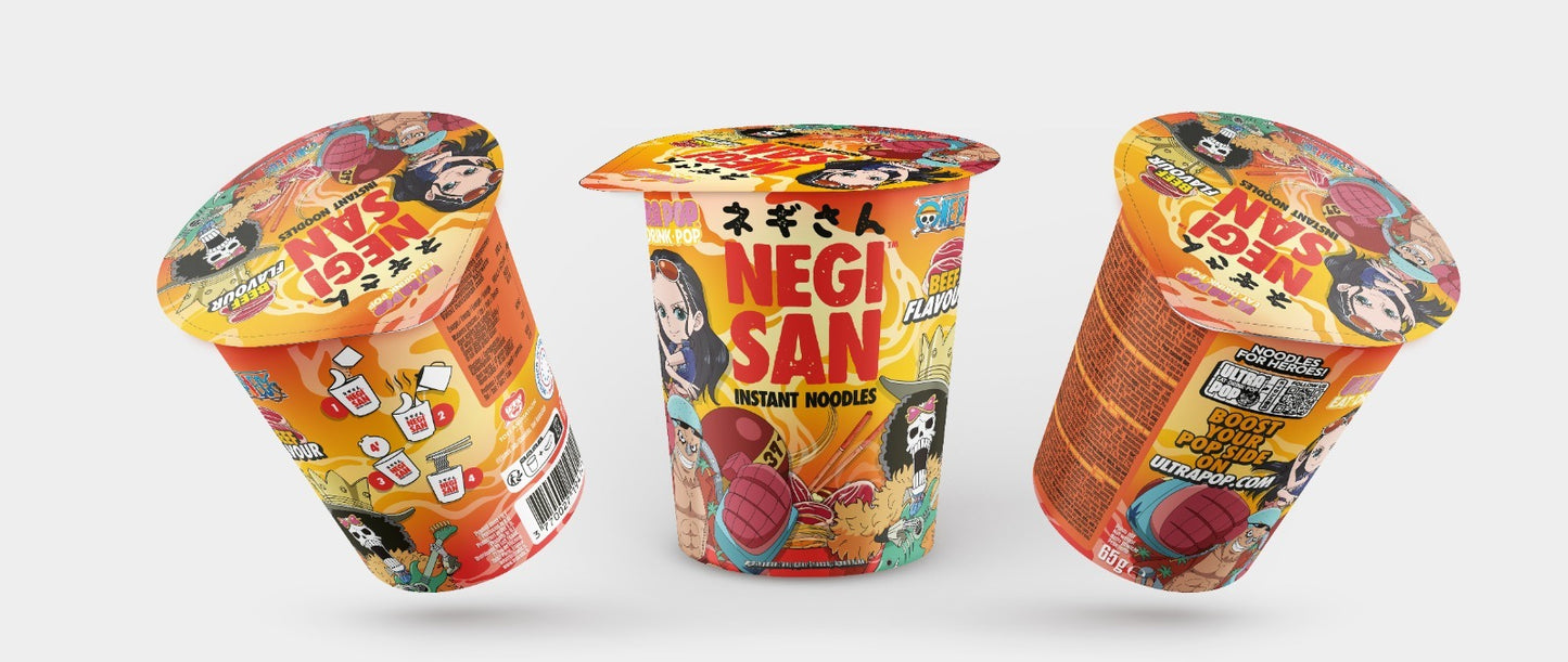 NEGI SAN instant noodle Spicy Beef Flavour