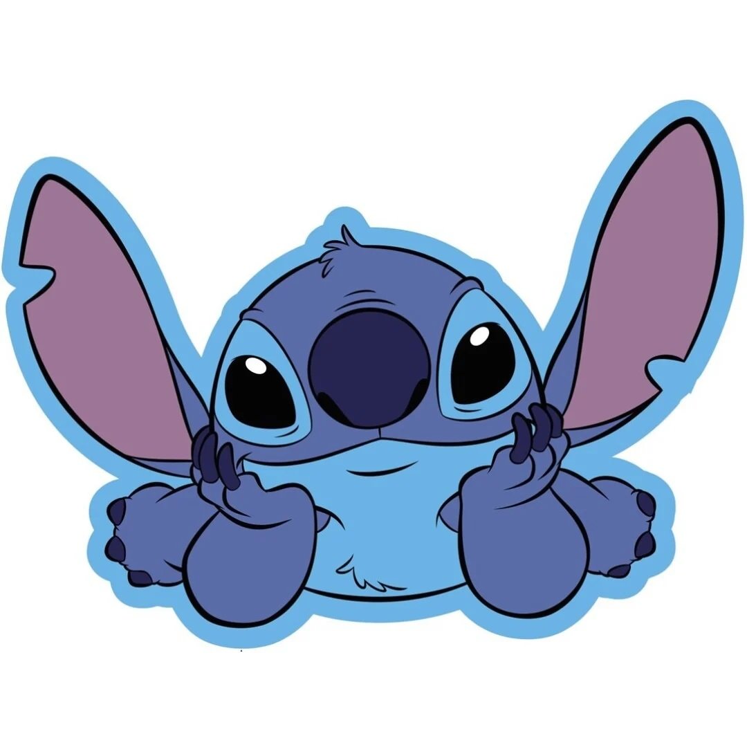 DISNEY - LILO AND STITCH - VELBOA CUSHION IN THE SHAPE OF A STITCH