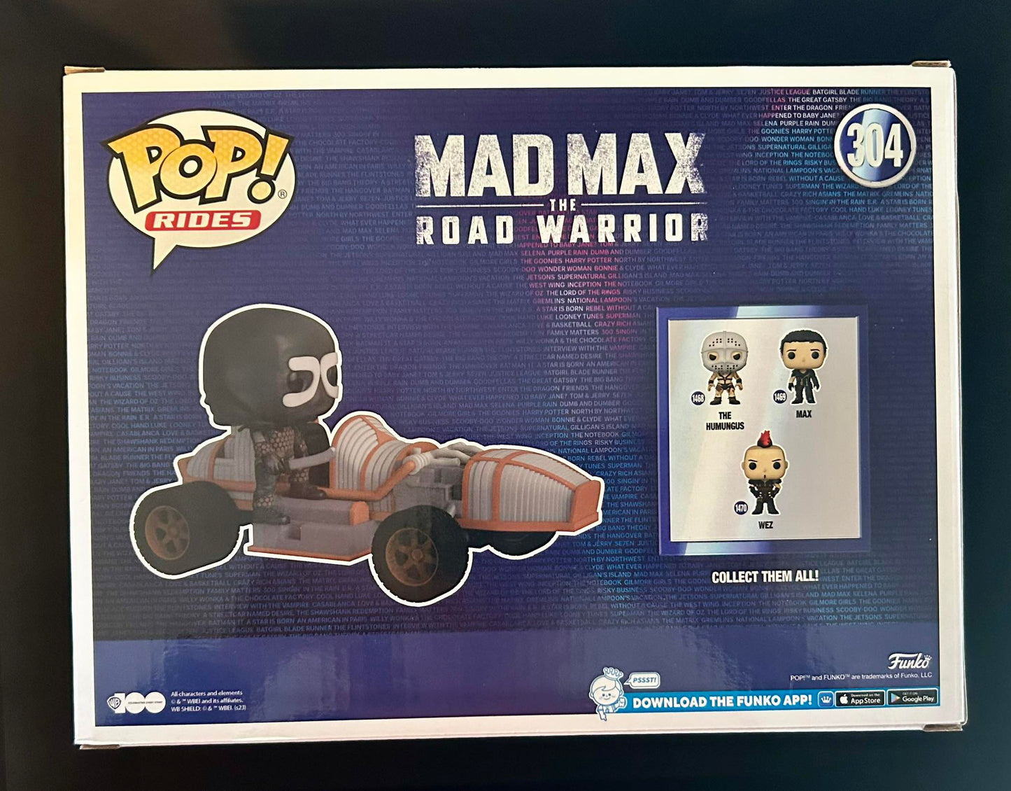 FUNKO POP! RIDE DELUXE: MAD MAX: THE ROAD WARRIOR - LONE WOLF