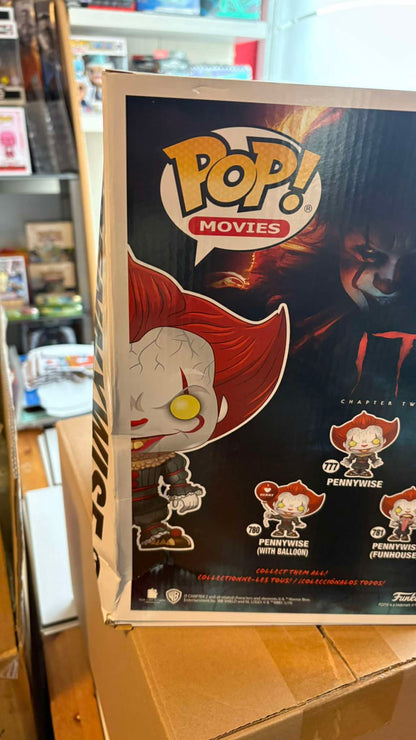 Funko POP! Movies IT Chapter 2 Pennywise with Boat 10" JUMBO