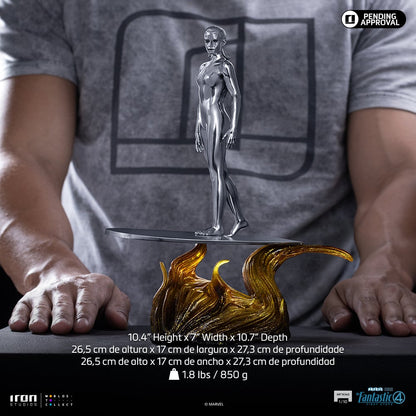 4 FANTASTIQUES 2025 - Surfer d'Argent -Statuette Art Scale 1/10 26.5cm