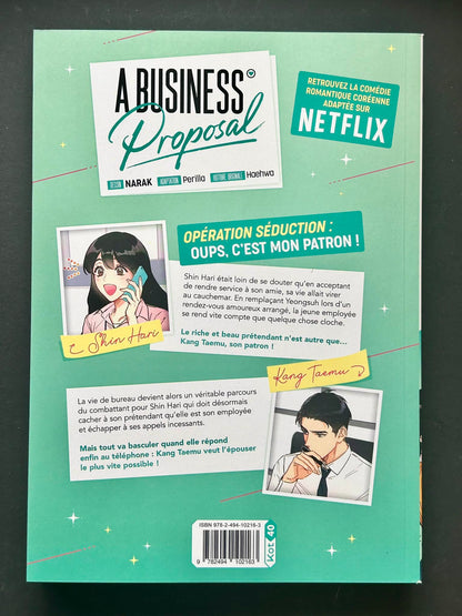 A BUSINESS PROPOSAL - TOME 1