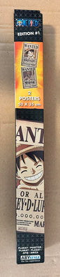 ABYstyle - One Piece - Set 2 Chibi Posters - Wanted Luffy &amp; Ace (52x35)