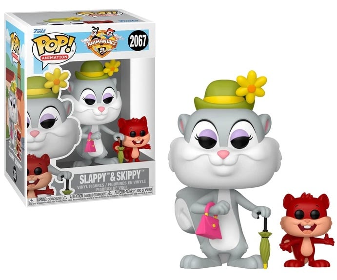 ANIMANIACS - POP & Buddy N° 2067 - Slappy avec Skippy
