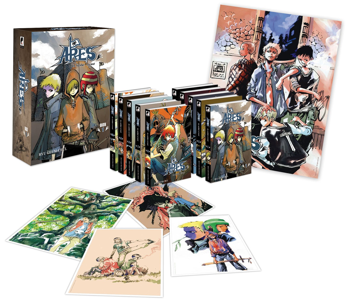 ARES - PARTIE 1 - COFFRET 10 MANGAS